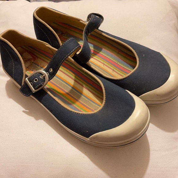 Dansko navy Mary Janes - Picture 1 of 4